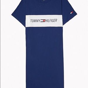 Tommy dress Sz small blue